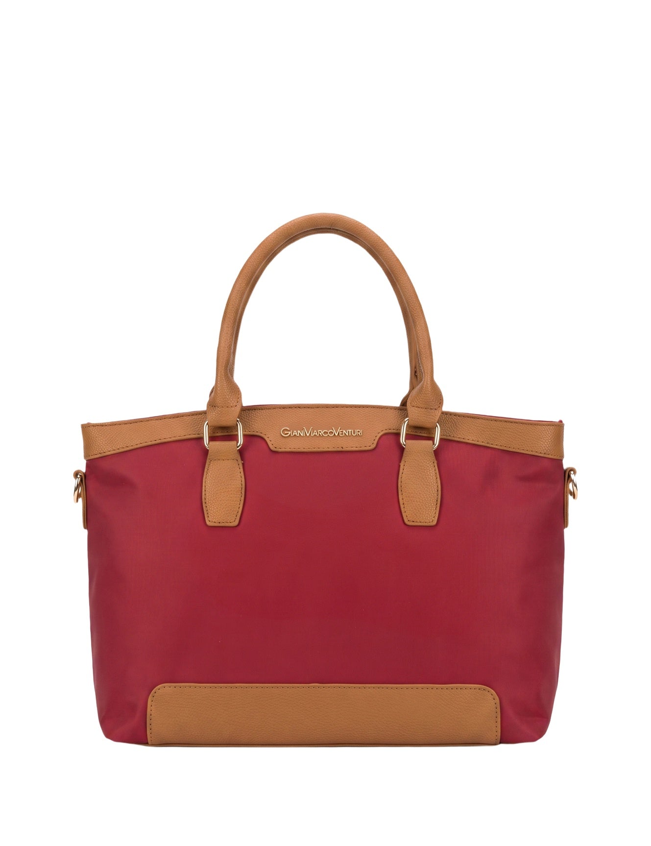 Borsa a Spalla in Pvc Rosso