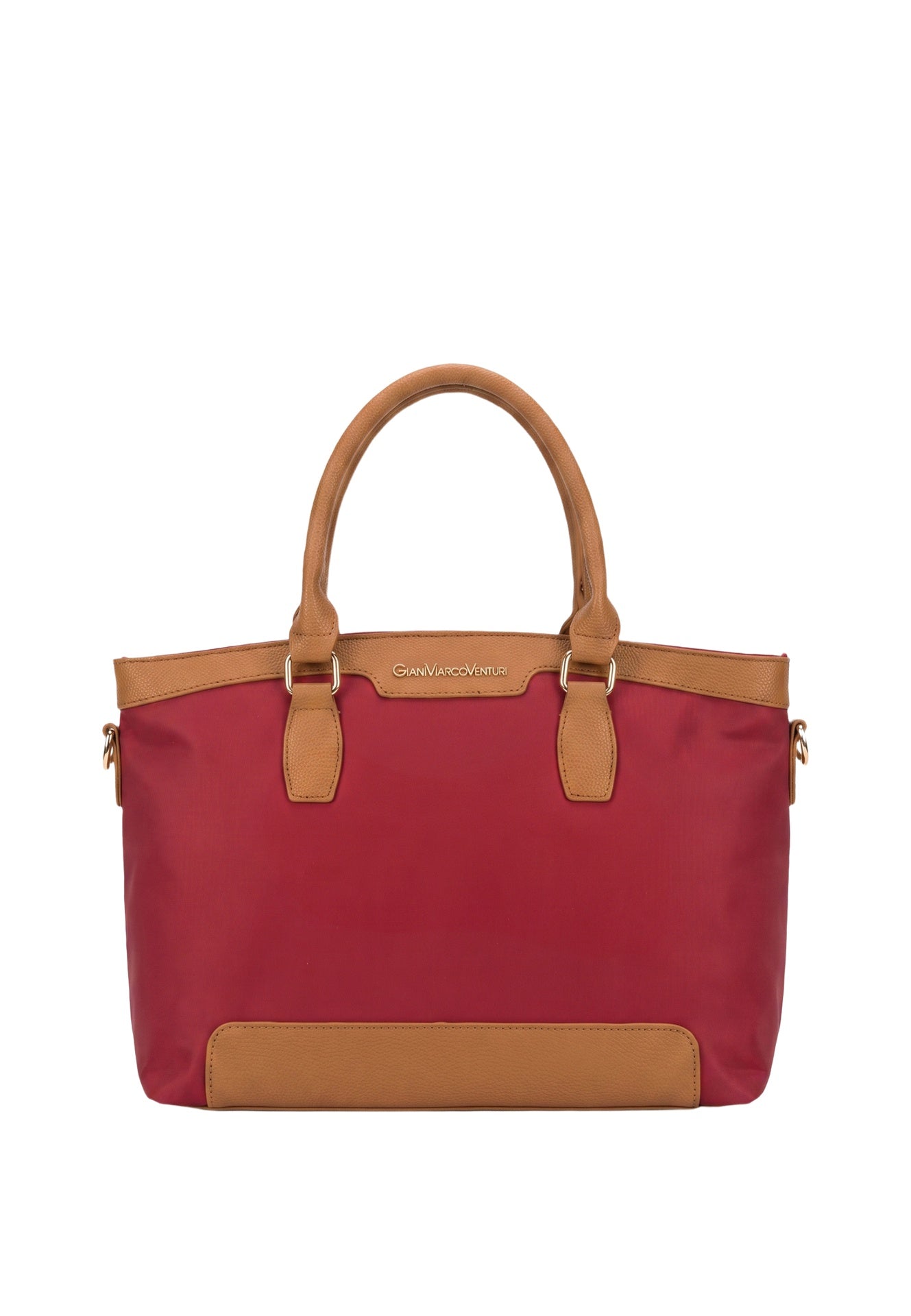 Borsa a Spalla in Pvc Rosso