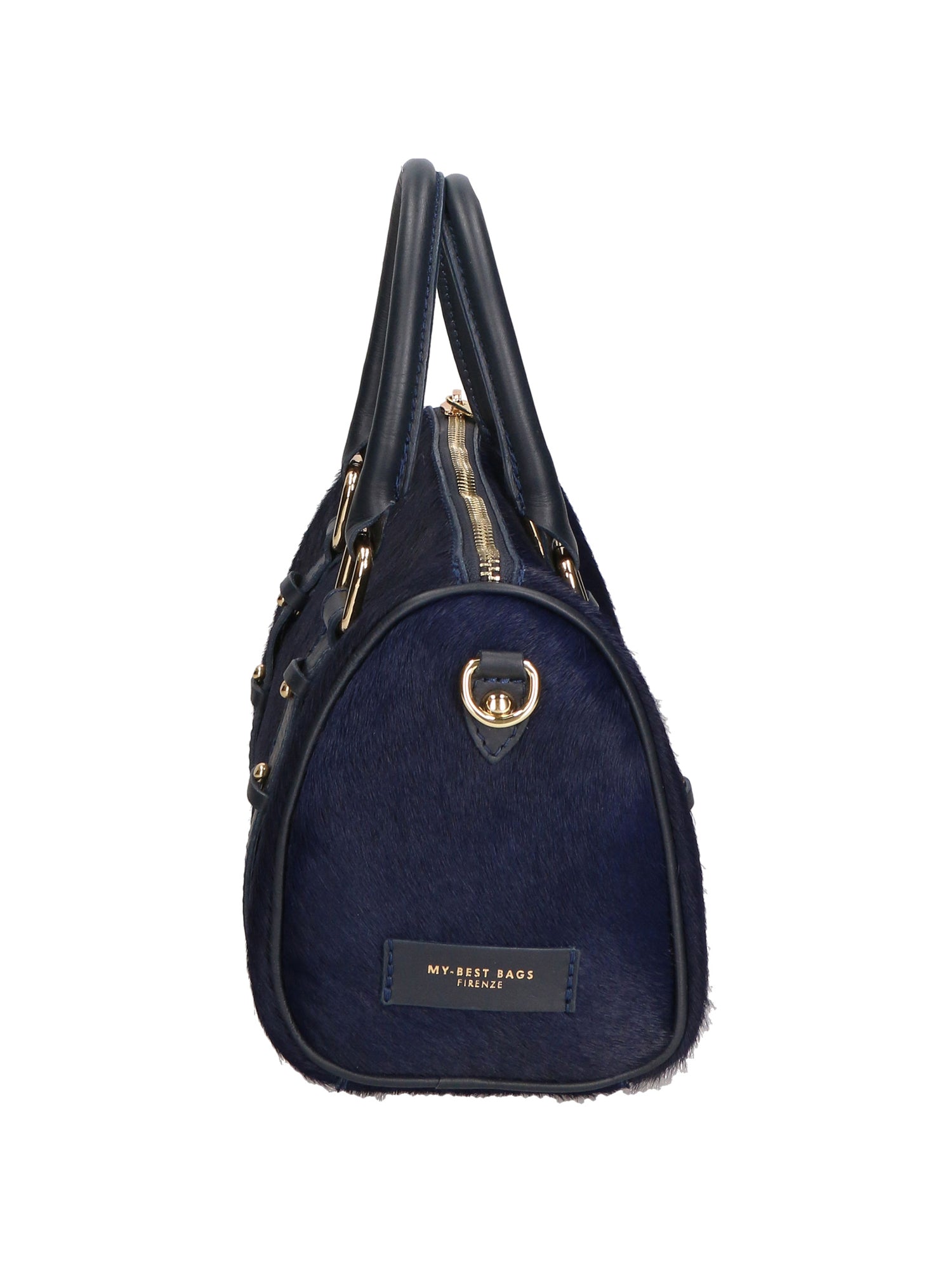 Borsa a mano da donna Vera pelle di cavallino MYB-8025-FW-NOTTE My Best Bag