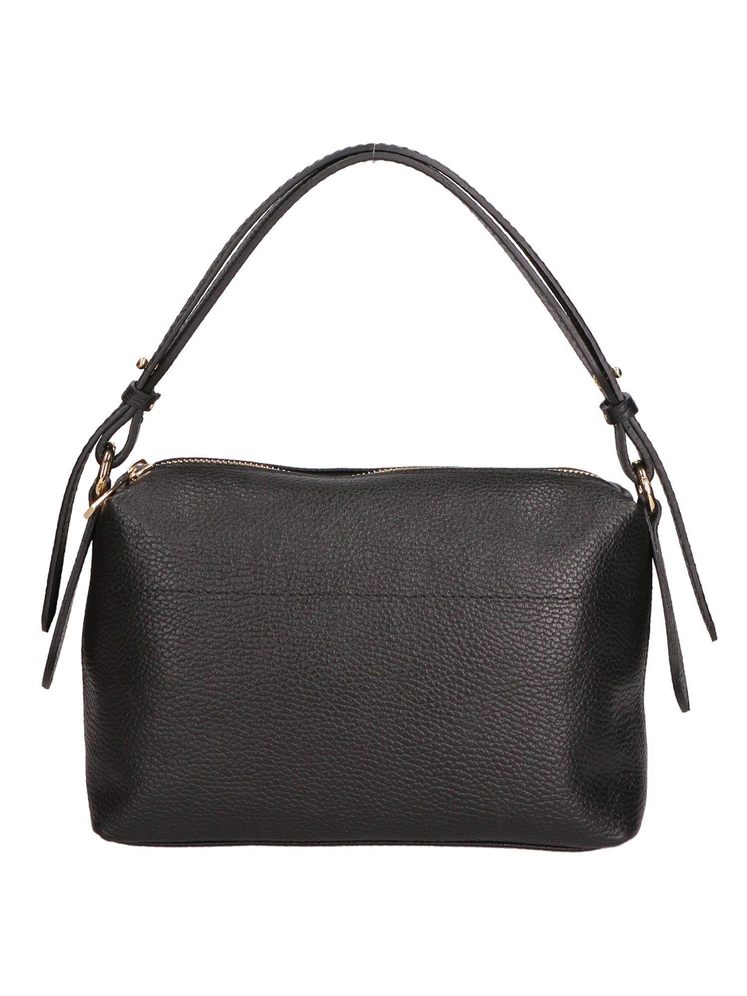 Vivienne Borsa a spalla da donna Vera pelle 06674-D28 NERO + D28 NERO Gave Lux