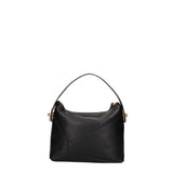 Borsa a Mano in Dollaro Leather Nero