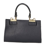 Noel Borsa a mano da donna Vera pelle 04265-D26 BLU SCURO DARK BLUE Gave Lux