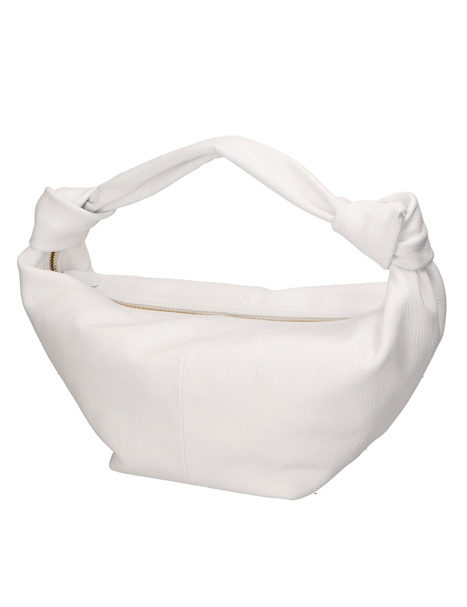 Lunaria Borsa a spalla da donna Vera pelle 06007-BIANCO WHITE Gave Lux
