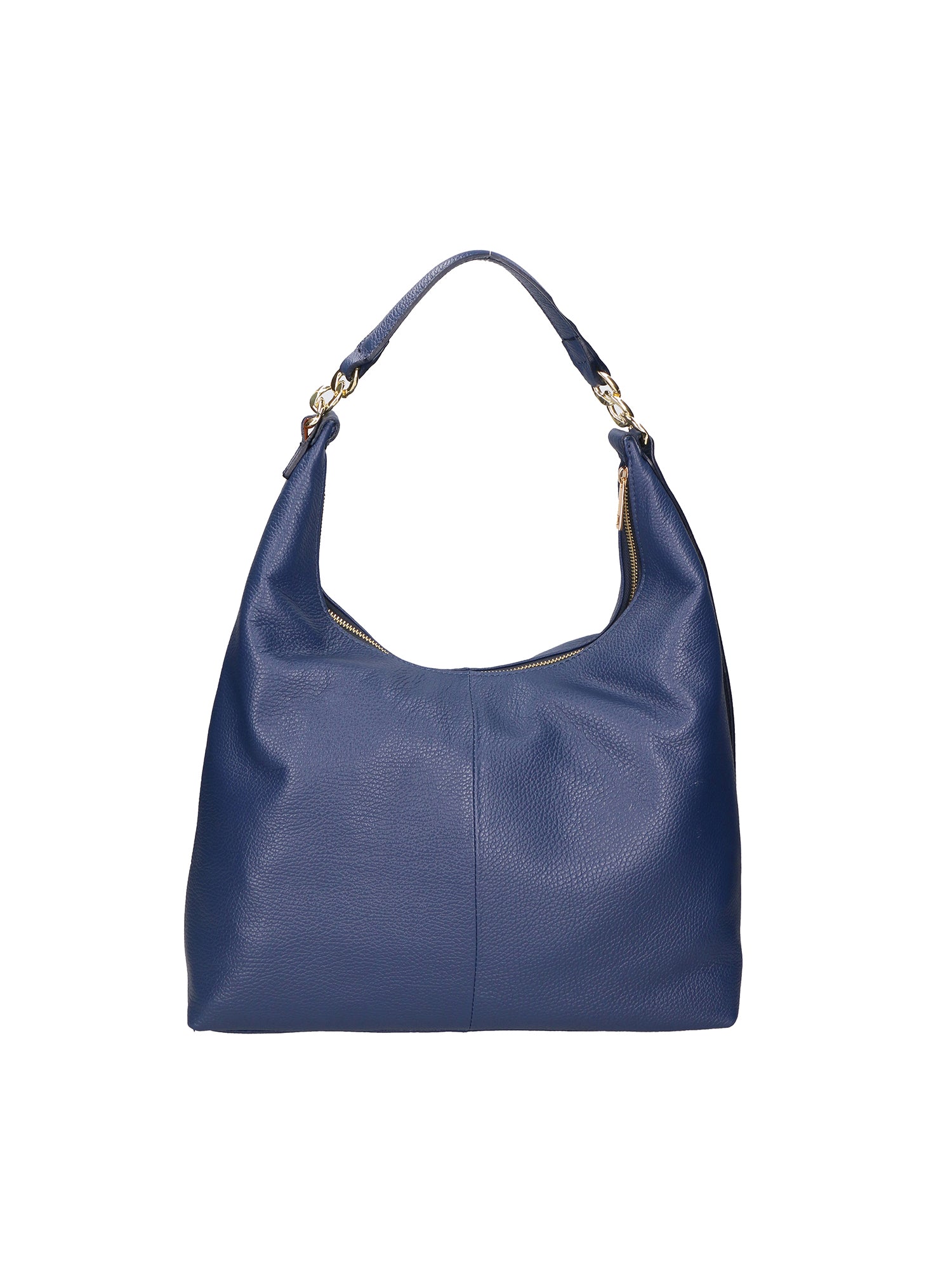 Ursula Borsa a spalla da donna Vera pelle 06673-D24 BLU Gave Lux