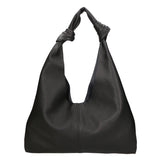 Gwenda Borsa a spalla da donna Vera pelle 06008-D28 NERO BLACK Gave Lux