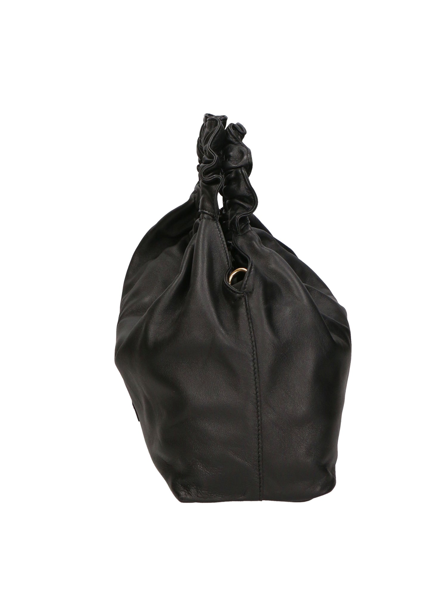 Borsa a mano da donna 100% pelle nappa MYB-8045-FW-NERO 21 My Best Bag