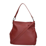 Bea Borsa a spalla da donna 100% pelle 05710-D10 ROSSO SCURO DARK RED Gave Lux