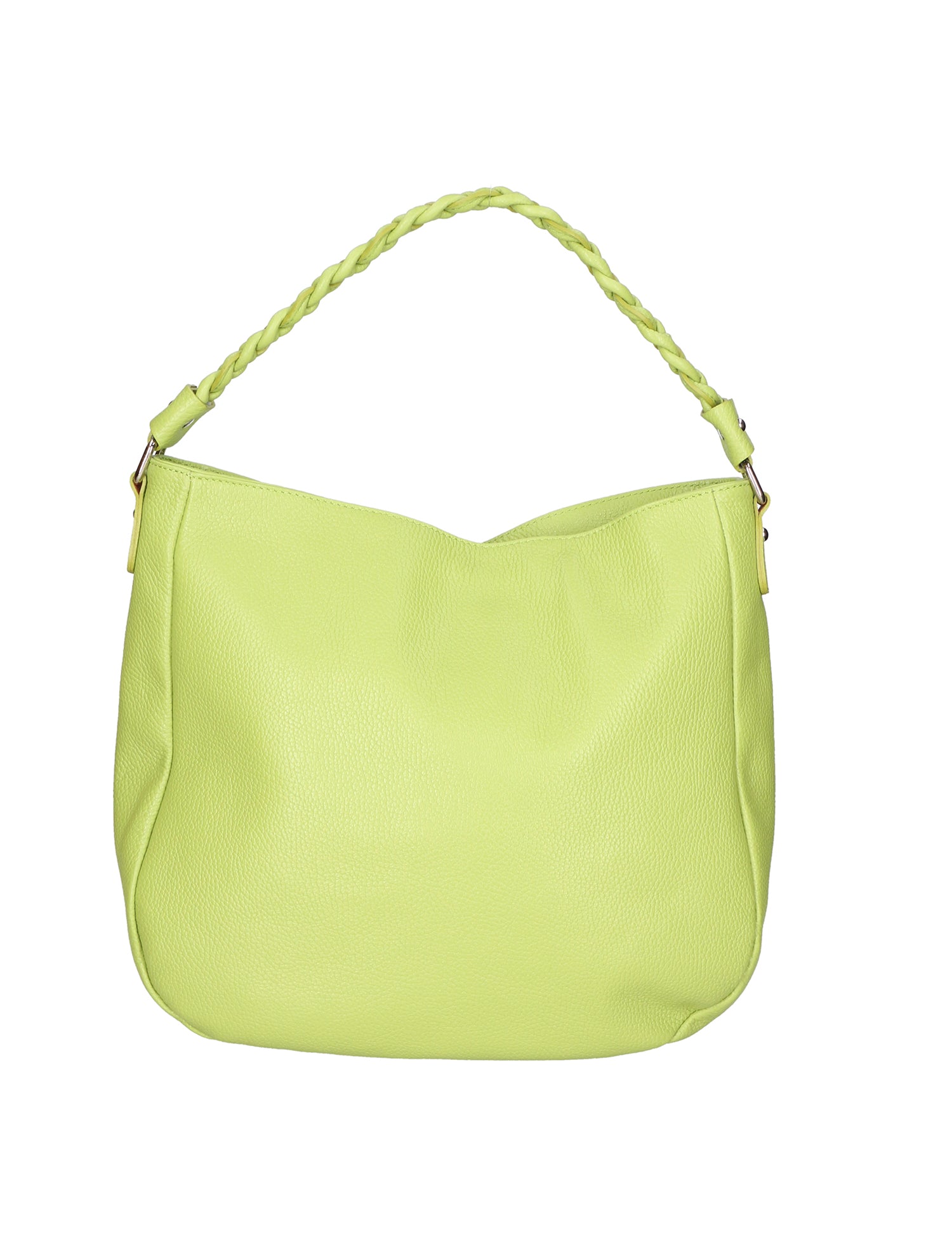 Gaia Borsa a spalla da donna Vera pelle 05897-C12 VERDE Gave Lux