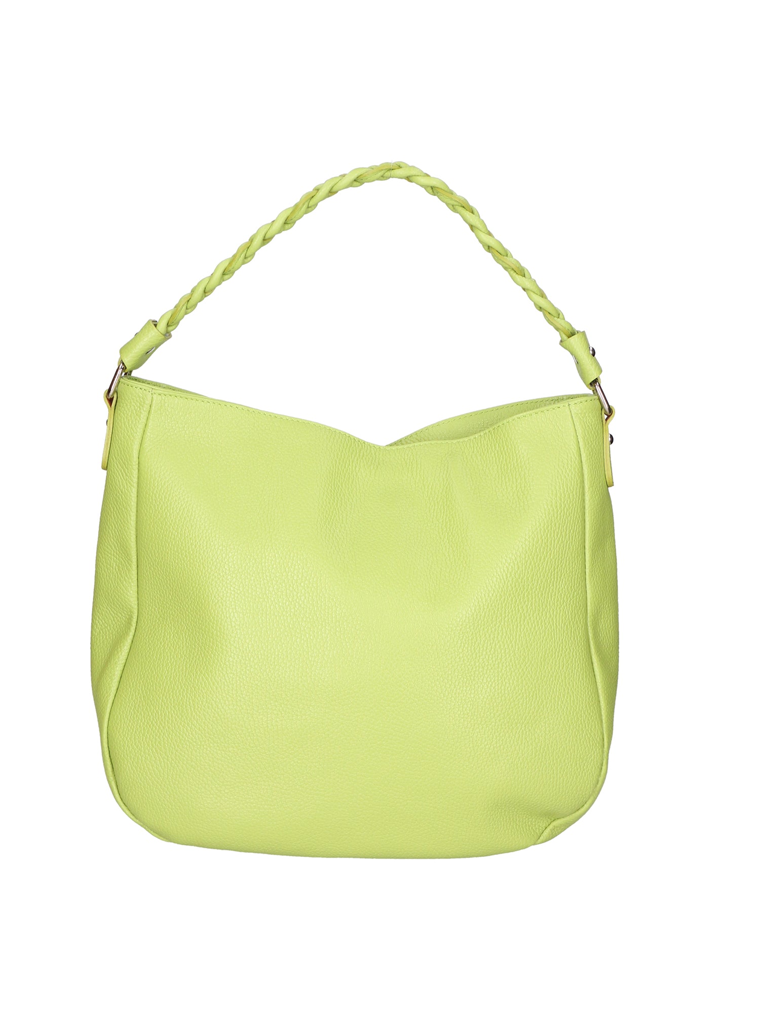 Gaia Borsa a spalla da donna Vera pelle 05897-C12 VERDE Gave Lux
