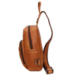 Borsa a tracolla da uomo 100% vera pelle HILB-3110-CUOIO Hill Burry