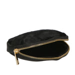 Rachele Pochette donna vera pelle Zip 02535-NERO Gave Lux