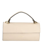 Borsa a mano da donna 100% vera pelle MYB-6035-FW-D37 LATTE MILK My Best Bag