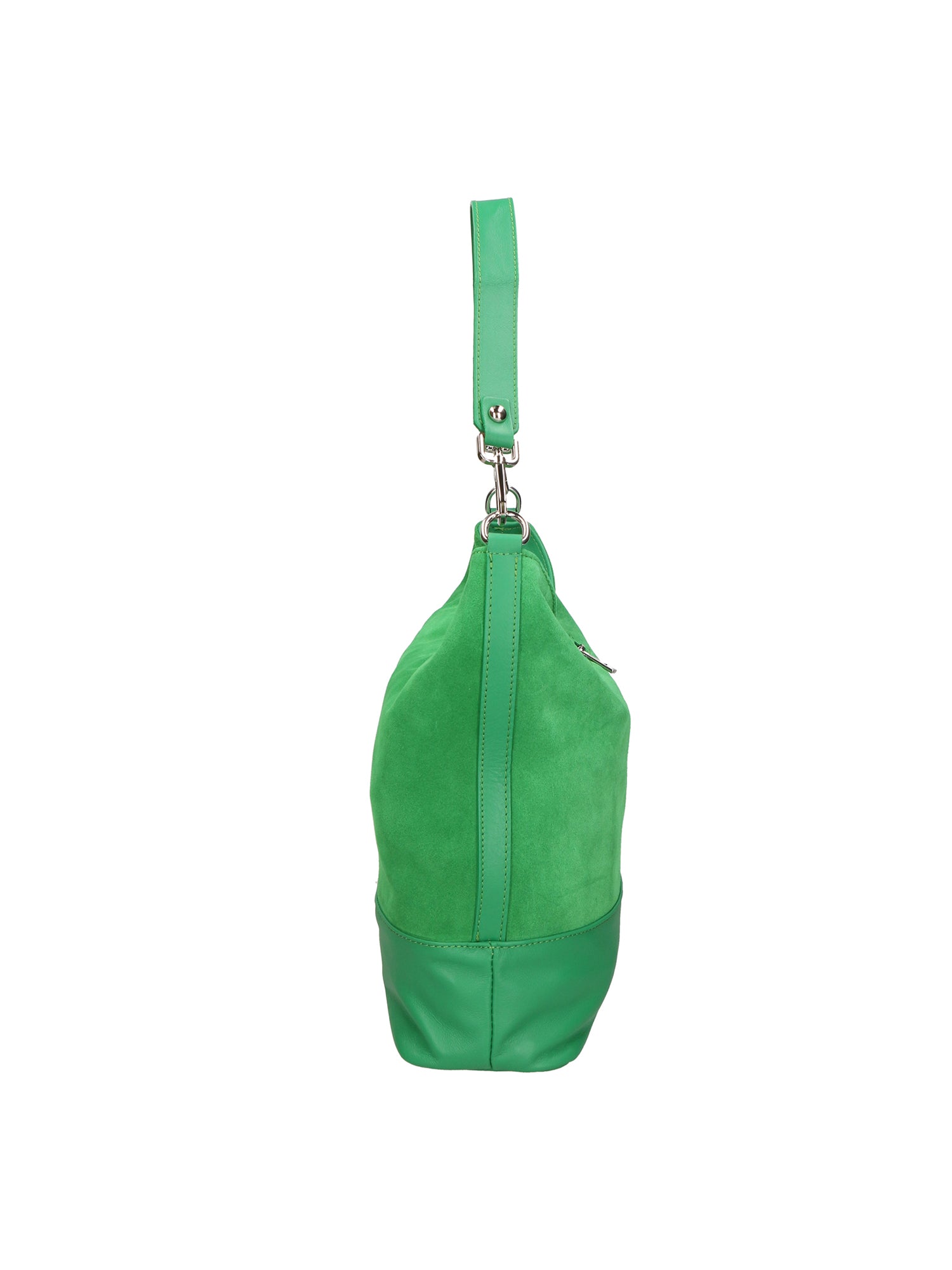 Graziana Borsa a spalla da donna Vera pelle 05960-35 VERDE 47 VERDE MENTA Gave Lux