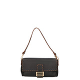 Wally Borsa a spalla da donna Vera pelle 06869-D28 NERO Gave Lux