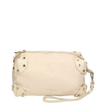 Borsa a tracolla da donna 100% pelle MYB-7013-SS-TAPIOCA 21+P602 BEIGE My Best Bag