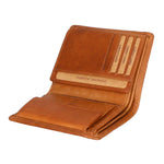 Portafoglio uomo in vera pelle RFID HILB-6402-CUOIO Hill Burry