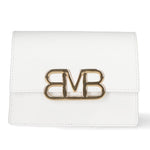 Borsa a tracolla da donna Vera pelle MYB-8039-FW-L101 BIANCO My Best Bag