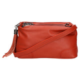 Lidia Borsa a mano da donna Vera pelle 06513-MATTONE Gave Lux