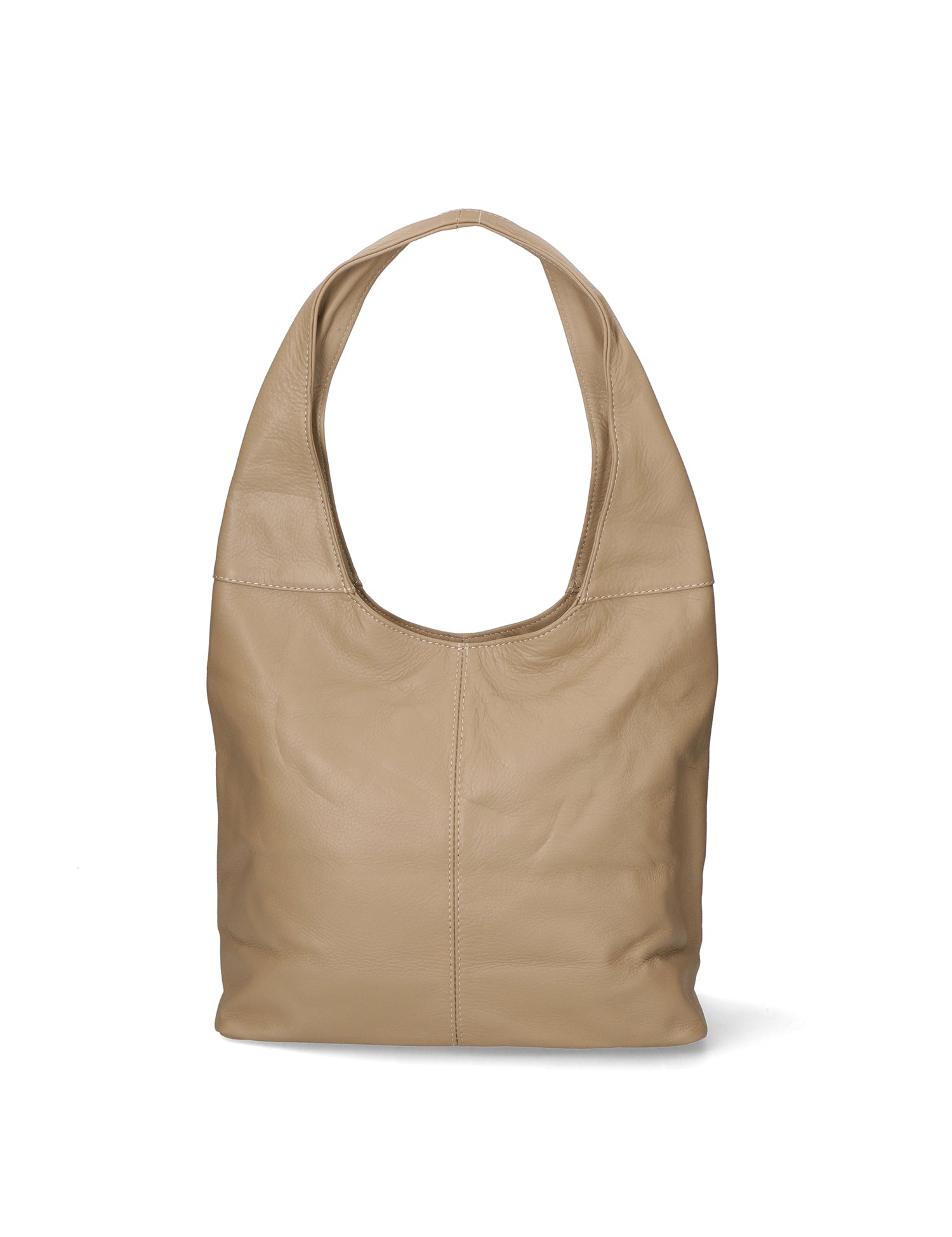 Coco Borsa a spalla da donna Vera pelle 6170-S11 TAUPE SCURO Gave Lux