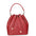 Erina Borsa a mano da donna Vera pelle 8073-L130 ROSSO SCURO Gave Lux
