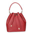 Erina Borsa a mano da donna Vera pelle 8073-L130 ROSSO SCURO Gave Lux