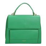 Borsa a mano da donna 100% vera pelle MYB-6033-FW-VERDE My Best Bag