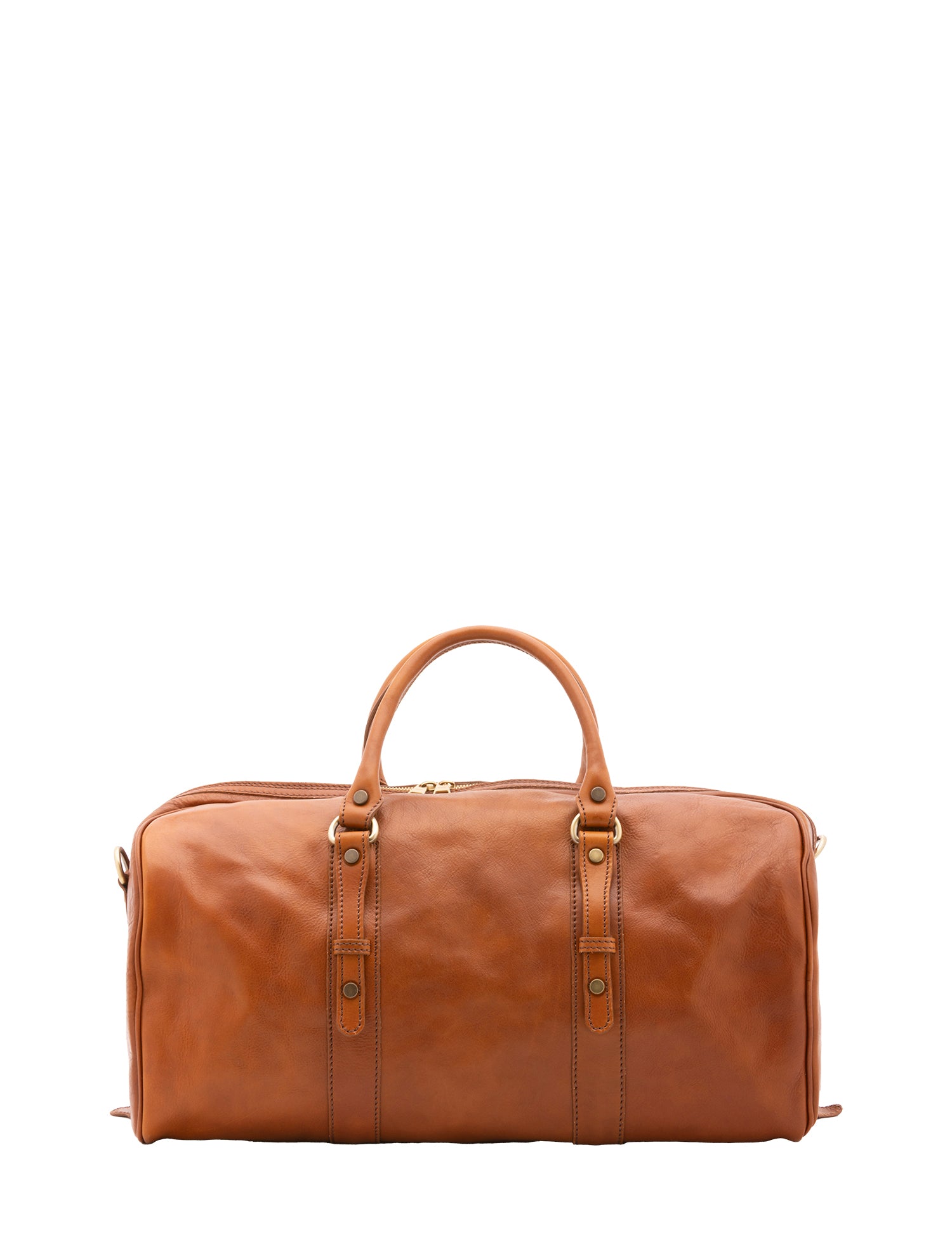 Borsa da viaggio unisex in vera pelle 100% cotone 4514-MIELE Alessia Firenze
