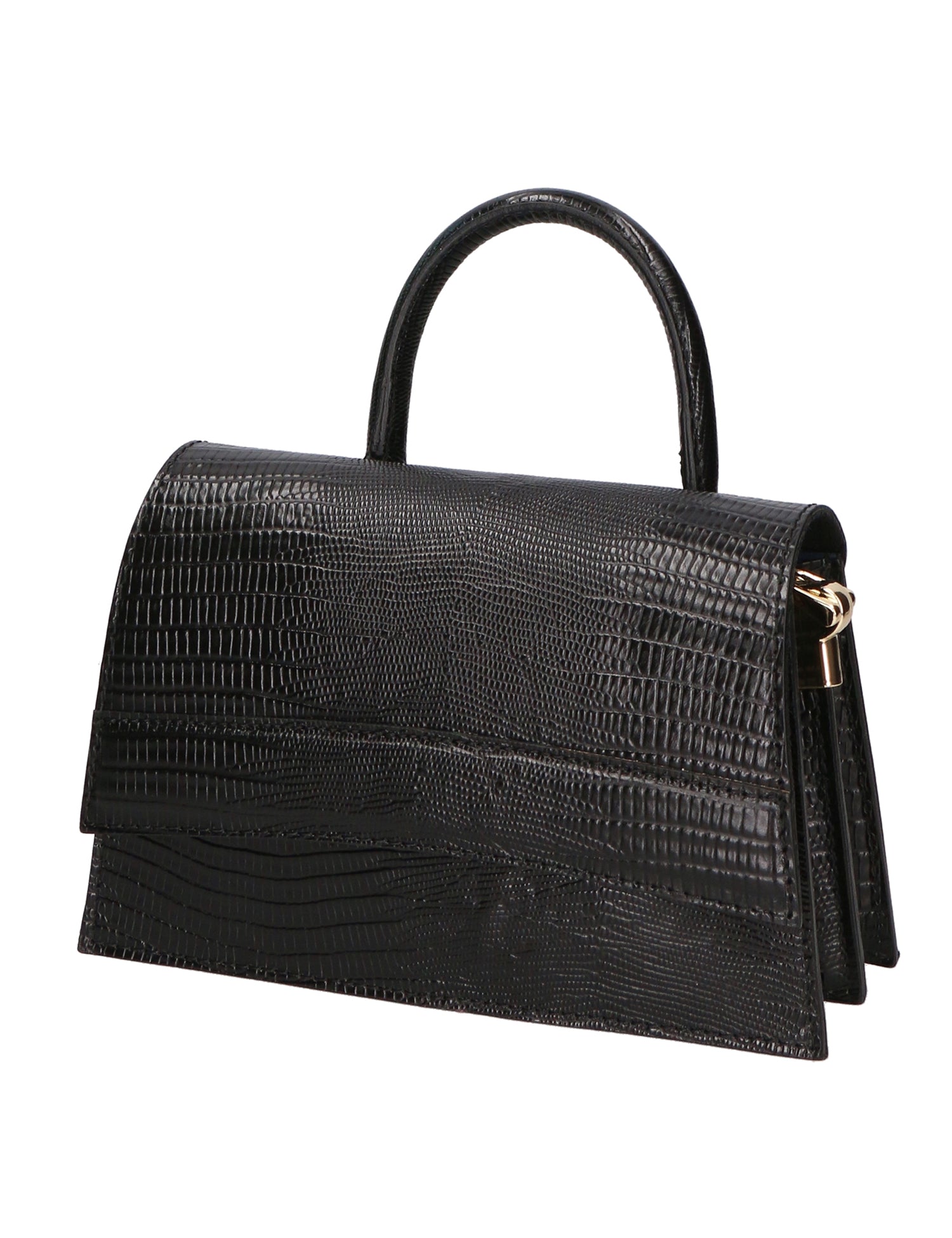 Ariel Borsa a mano da donna Vera pelle 05458-LU28 NERO Gave Lux