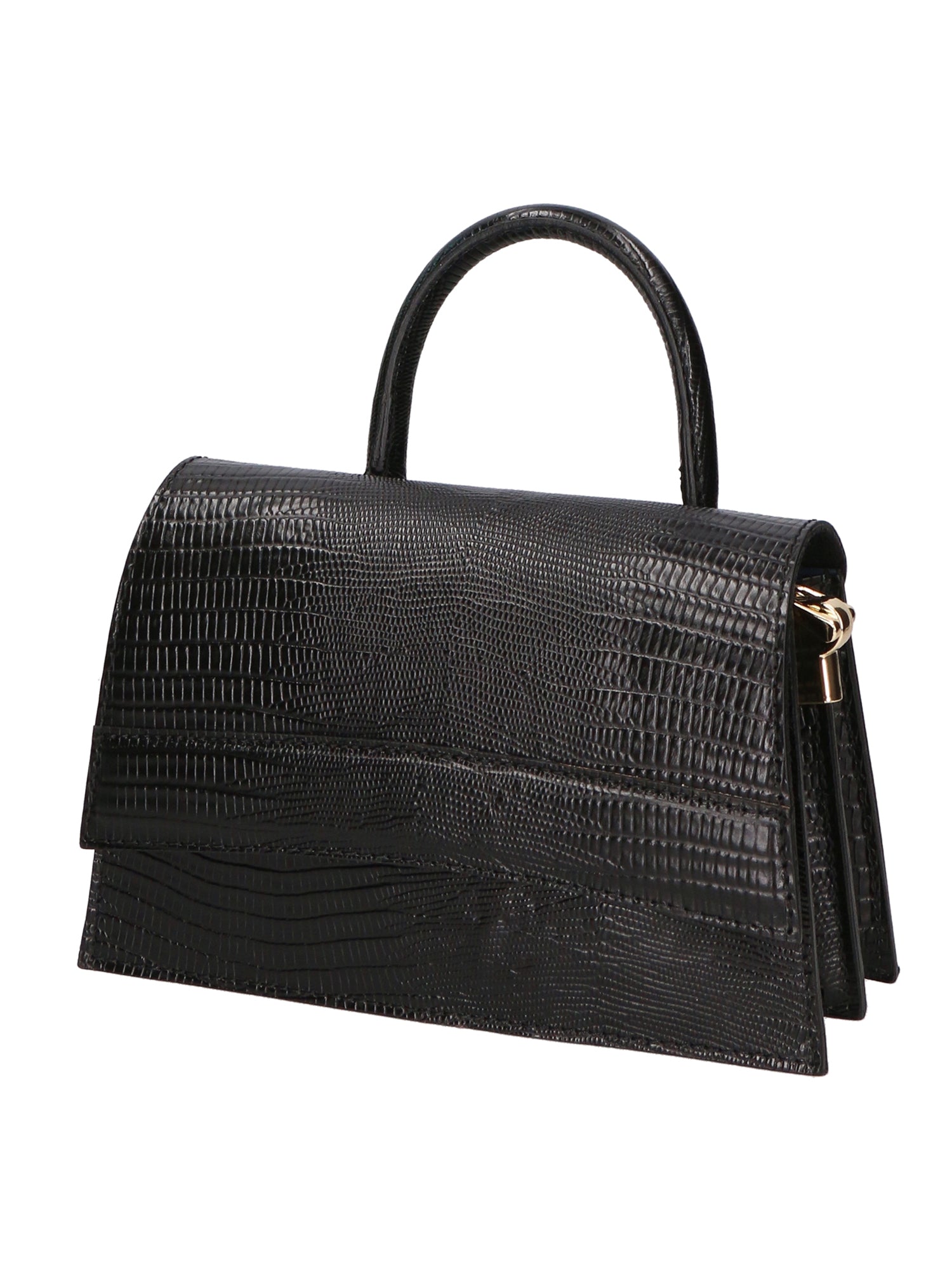 Ariel Borsa a mano da donna Vera pelle 05458-LU28 NERO Gave Lux