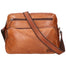 Borsa a tracolla unisex in vera pelle 100% pelle di vacchetta SN5862747-TAN Santini Firenze