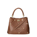 Althea Elite Borsa a mano da donna Vera pelle 03656-S11 TAUPE SCURO Chiara Ferretti