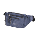 Marsupio da uomo in pelle PU 100% Nylon PCL3148-BLU Northampton Polo Club