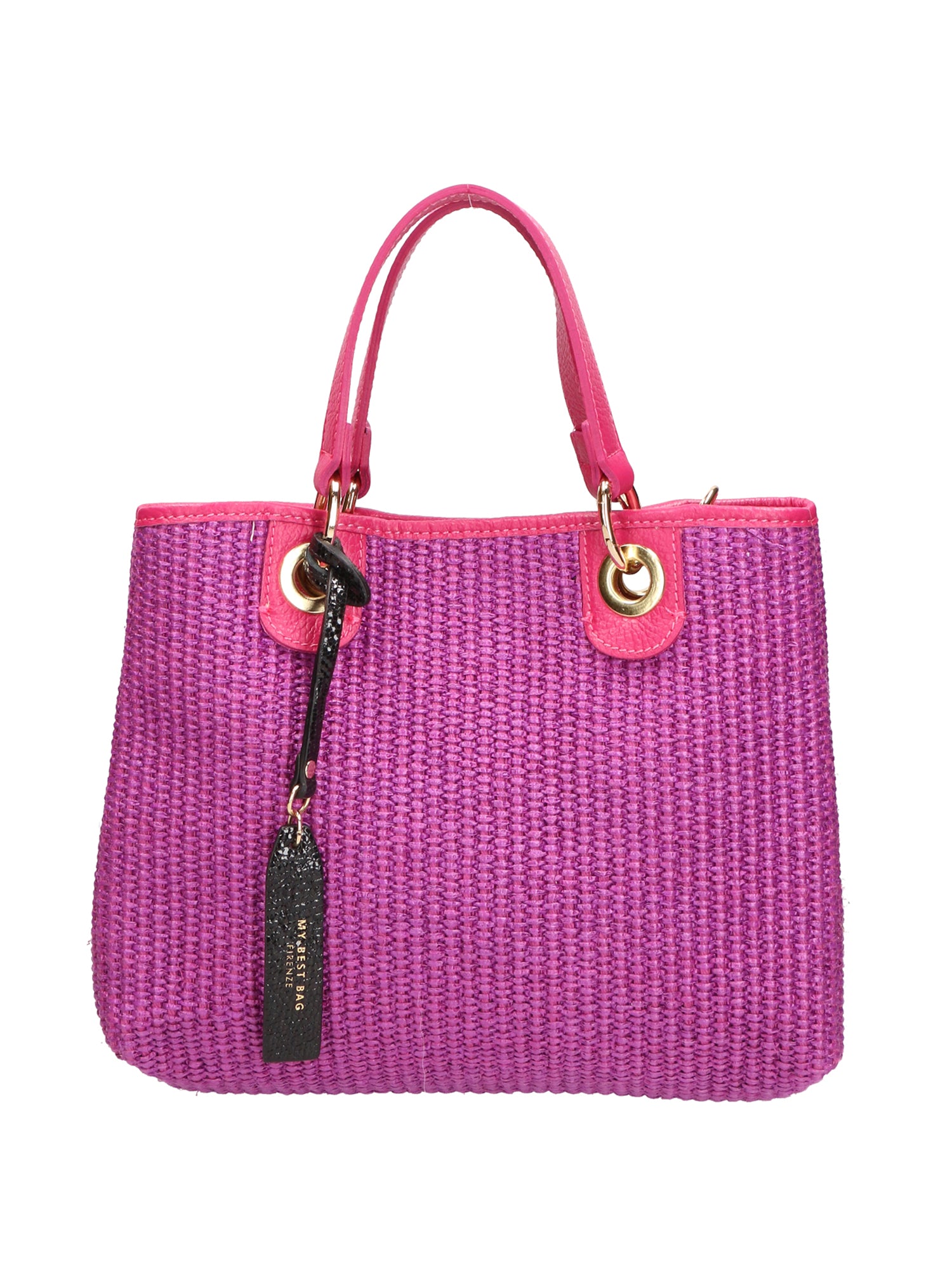 Borsa a mano da donna Paglia & Pelle MYB-05167-SS-436+D02 FUXIA My Best Bag