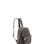 Zaino unisex in vera pelle 100% cotone 4460-NERO Alessia Firenze