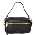 Borsa a tracolla da donna Vera pelle MYB-7031-SS-NERO BLACK My Best Bag