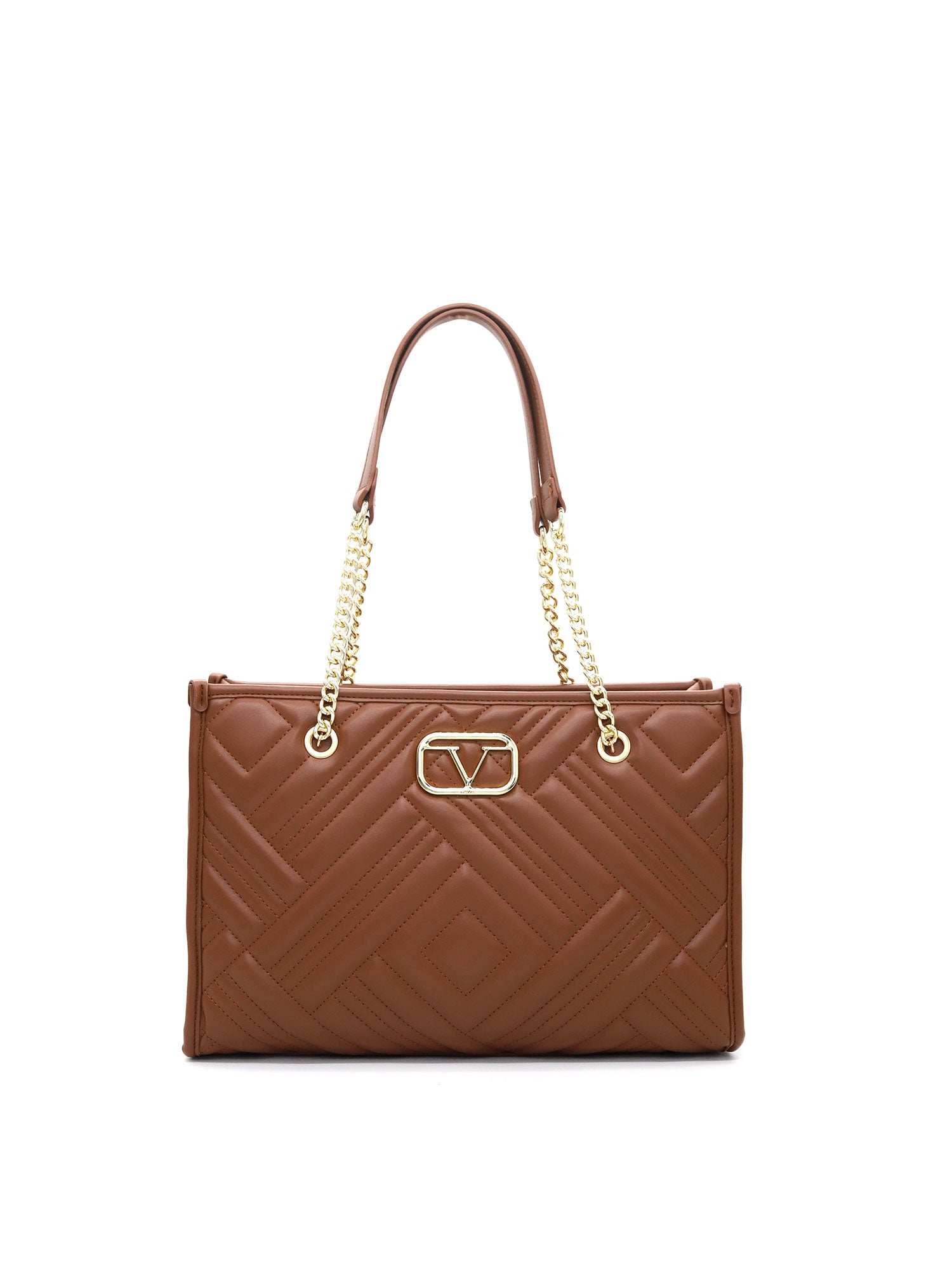 Paris Borsa Shopper da donna Ecopelle VT-201-MARRONE 19V69 Italia