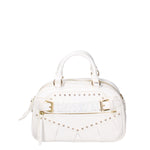 Arcana Borsa a mano da donna 100% poliuretano B17132-BIANCO Braccialini