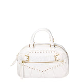 Arcana Borsa a mano da donna 100% poliuretano B17132-BIANCO Braccialini
