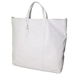 Borsa a mano da donna Vera pelle stampata coccodrillo MYB-7043-SS-S01 BIANCO My Best Bag