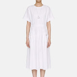 Vestito in Cotone Bianco
