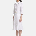Vestito in Cotone Bianco