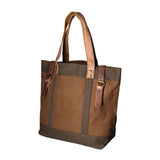Maura Borsa a mano unisex Canvas e pelle ZG3012-FANGO TAUPE Gave Lux