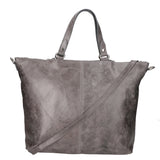 Elisamaria Borsa a spalla da donna Vera pelle 80055-GRIGIO Gave Lux