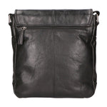 Borsa a tracolla unisex vera pelle 100% pelle SN5861547-BLACK Santini Firenze