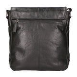Borsa a tracolla unisex vera pelle 100% pelle SN5861547-BLACK Santini Firenze