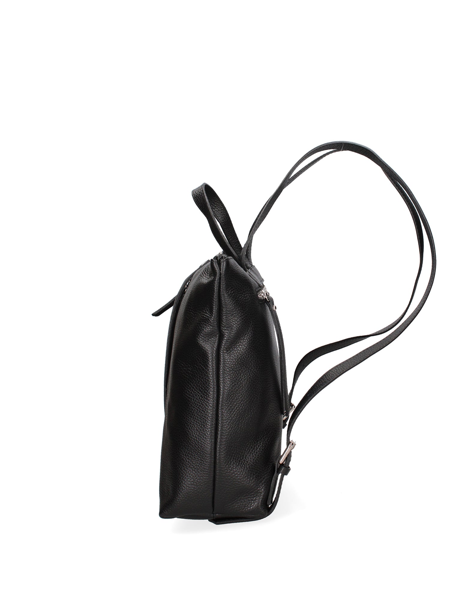 Borsa a mano da donna Vera pelle 07137-D28 NERO Roberta Rossi