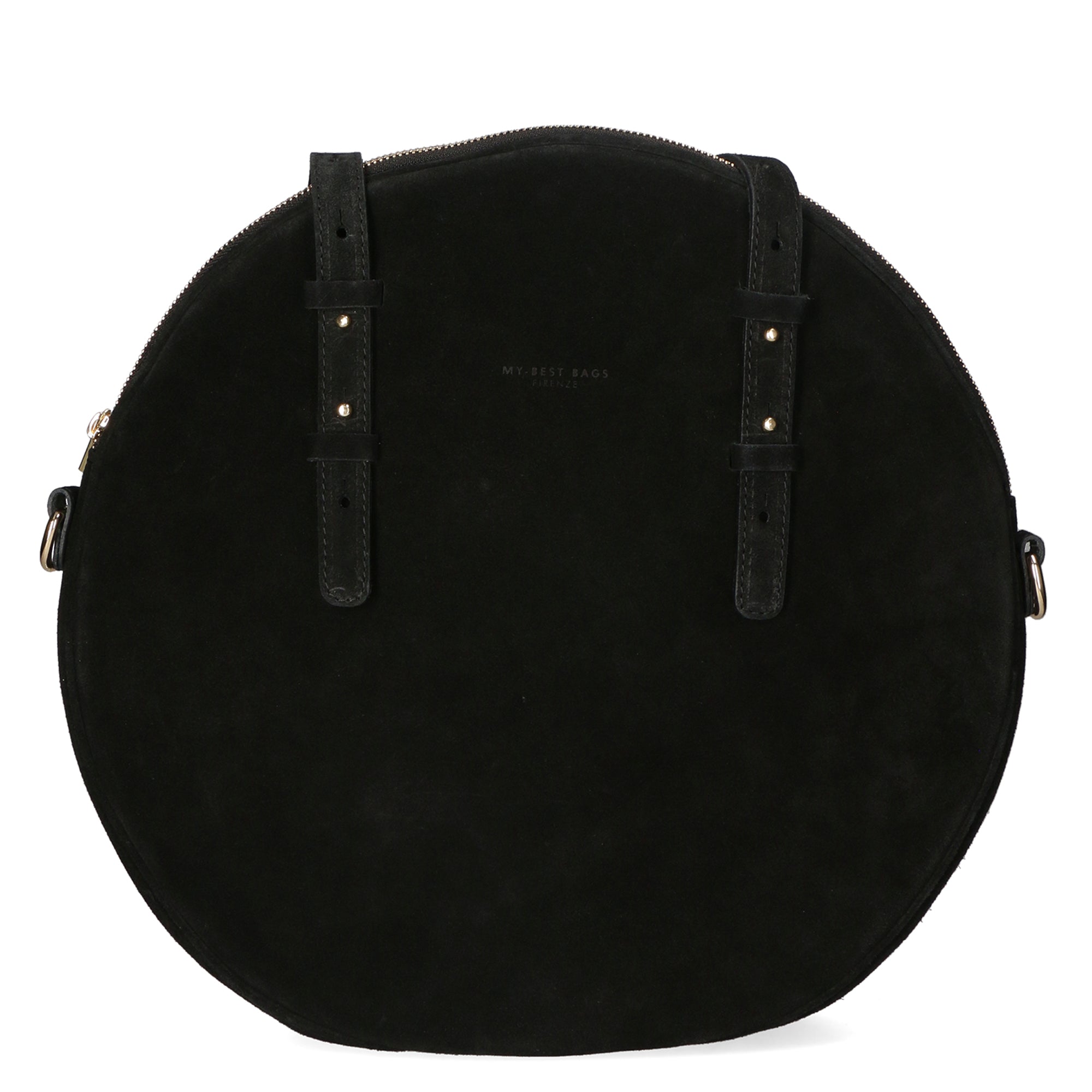 Borsa a mano da donna Vera pelle scamosciata MYB-8033-FW-NERO My Best Bag