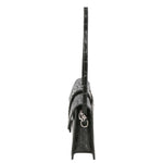 Alba Borsa a spalla da donna Vera pelle 04734-B28 NERO Gave Lux