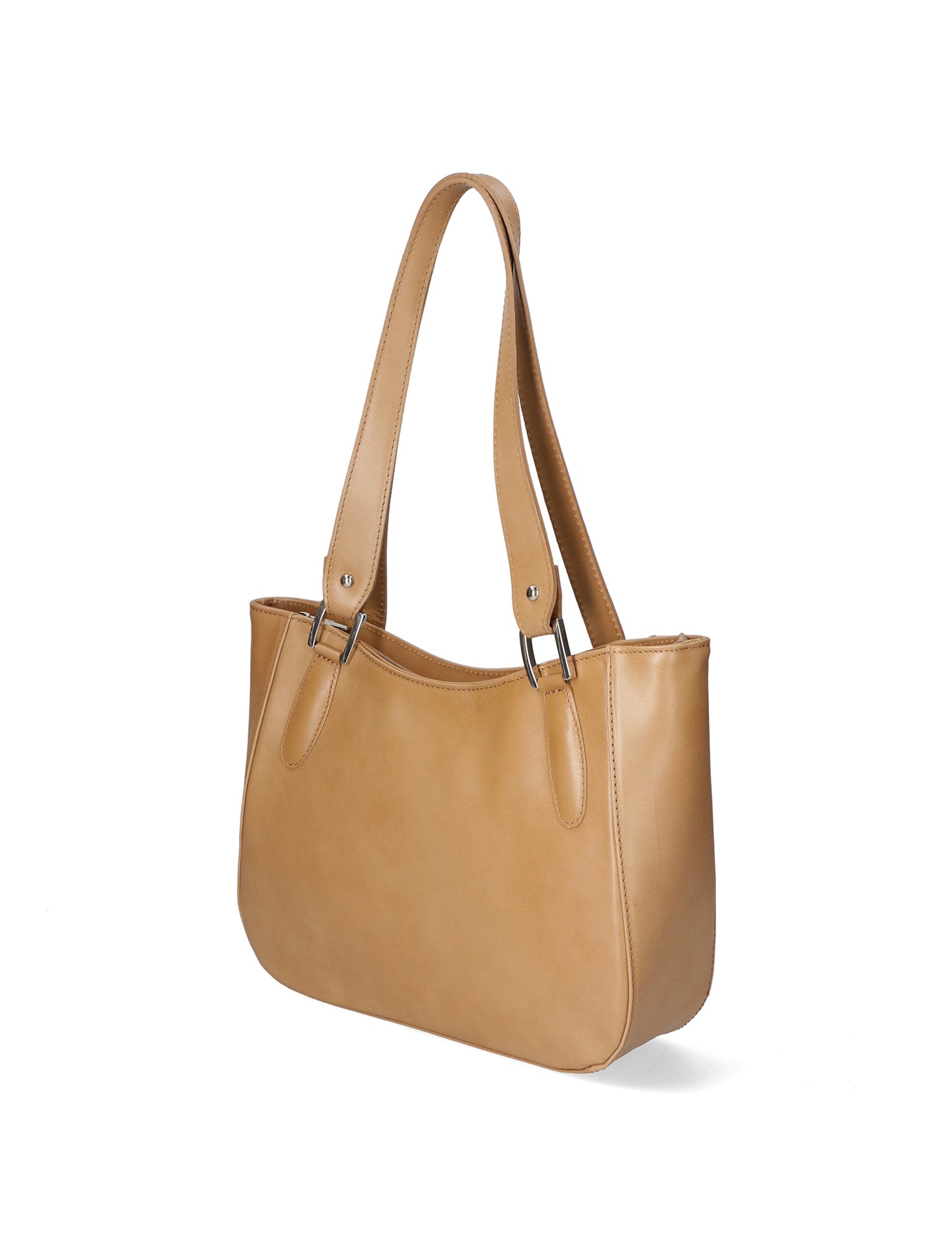 Eva Borsa a spalla da donna Vera pelle 9024-FANGO TAUPE Gave Lux
