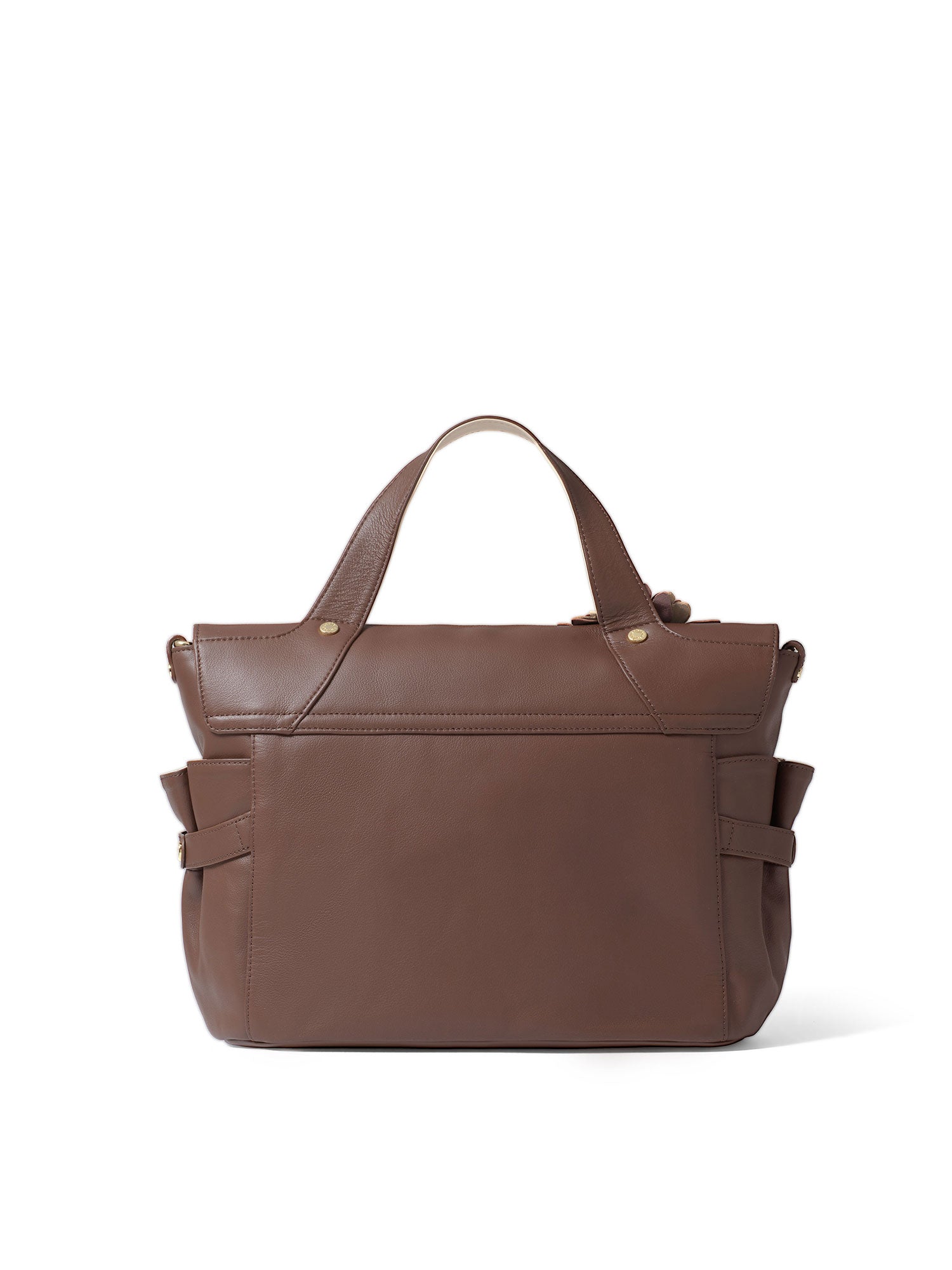 Aurelia Ultra Borsa a mano da donna 100% pelle B16944-MARRONE Braccialini